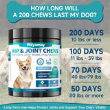WOYAMAY - Woyamay Hip and Joint Supplement for Dogs 200 Masticables - The Red Vitamin MX - Cuidado De Cadera Y Articulaciones Para Perros - {{ shop.shopifyCountryName }}