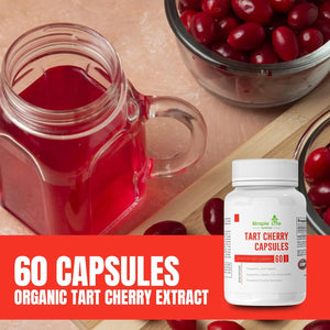 SIMPLE LIFE NUTRITION - Simple Life Nutrition Tart Cherry Extract 60 Capsulas - The Red Vitamin MX - Suplementos Alimenticios - {{ shop.shopifyCountryName }}