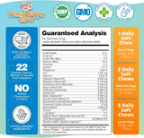 5STRANDS - 5Strands Dog Multivitamin Chews 10-in-1 Vitamins & Postbiotics Peanut Butter 90 Masticables - The Red Vitamin MX - Multivitamínicos Para Perros - {{ shop.shopifyCountryName }}