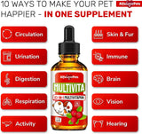 ALFA LOVE PETS - Alfa Love Pets iquid Multivitamin for Dogs 2 Fl.Oz. - The Red Vitamin MX - Multivitamínicos Para Perros - {{ shop.shopifyCountryName }}