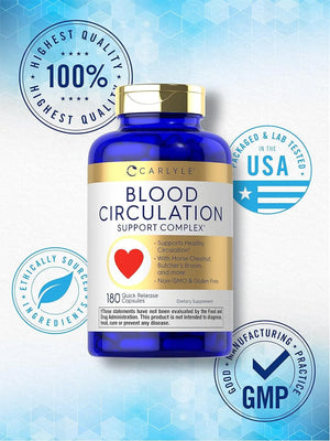 CARLYLE - Carlyle Blood Circulation 180 Capsulas - The Red Vitamin MX - Suplementos Alimenticios - {{ shop.shopifyCountryName }}