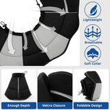 SUNFURA Dog Cone BLACK MEDIUM