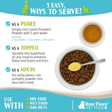 Raw Paws Organic Pumpkin Powder for Dogs & Cats 113Gr.