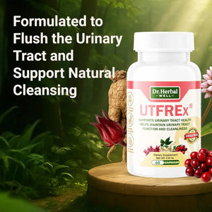 DR. HERBAL WELL - DR. HERBAL WELL UTFREX Clinically Proven Urinary Tract UTI Health 60 Capsulas - The Red Vitamin MX - Suplementos Alimenticios - {{ shop.shopifyCountryName }}