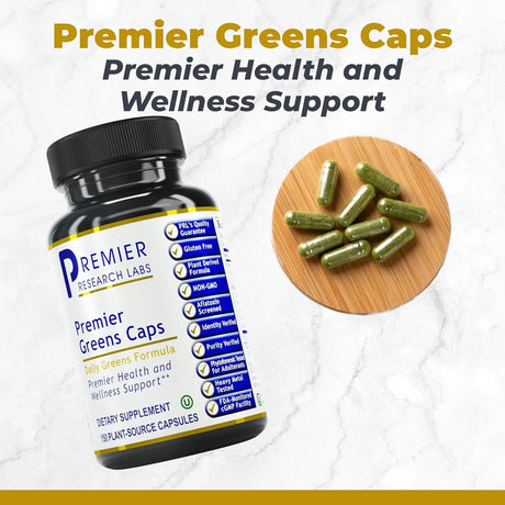 PREMIER RESEARCH LABS - Premier Research Labs Greens 150 Capsulas - The Red Vitamin MX - Suplementos Alimenticios - {{ shop.shopifyCountryName }}