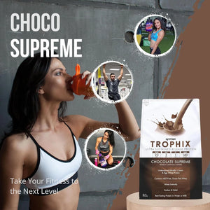 TROPHIX - Trophix Undenatured Casein Protein Chocolate Supreme 2 Lb. - The Red Vitamin MX - Suplementos Alimenticios - {{ shop.shopifyCountryName }}