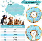 Cneo Recovery Donut Collar BLUE MEDIUM PLUS