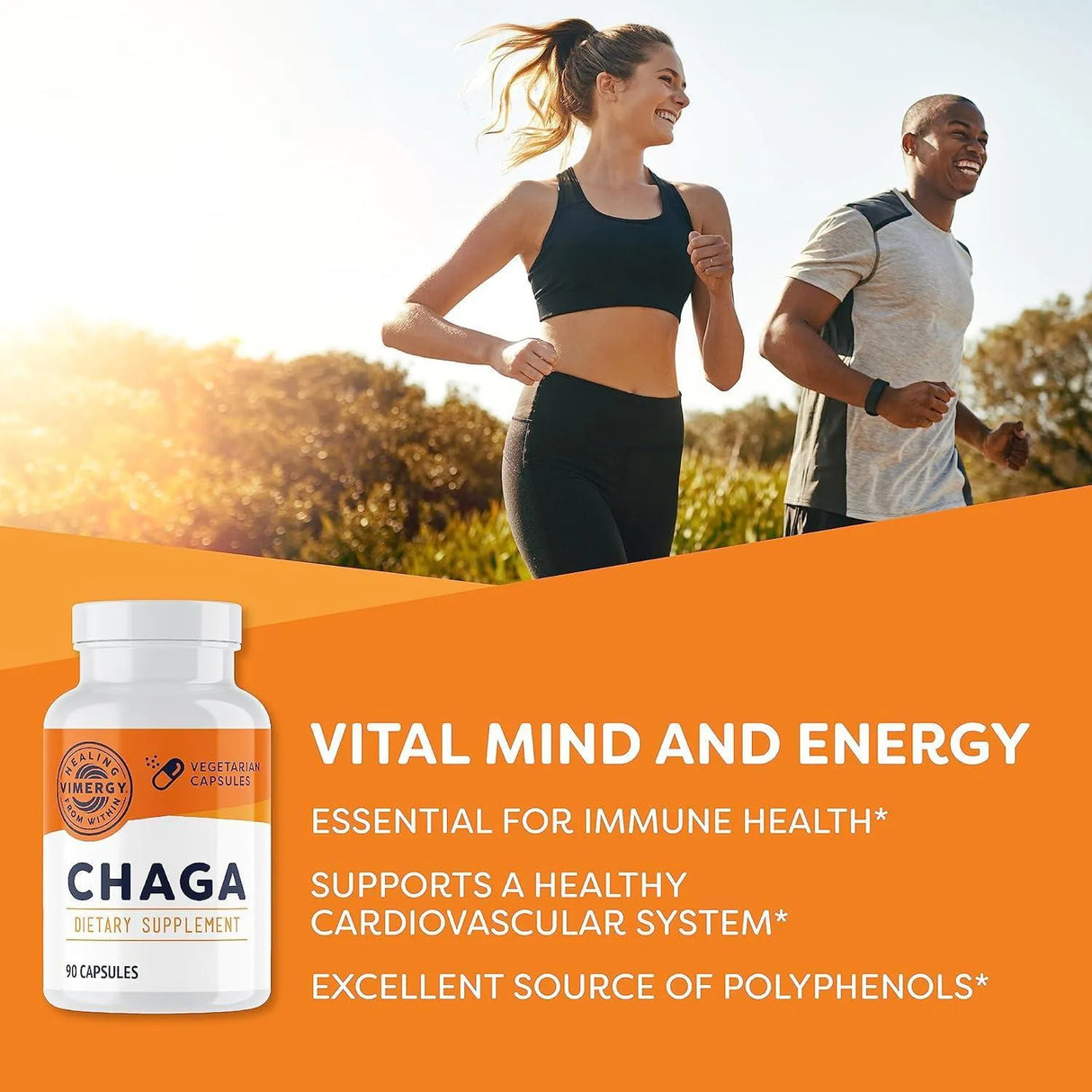 VIMERGY - Vimergy Chaga Mushroom 90 Capsulas - The Red Vitamin MX - Suplementos Alimenticios - {{ shop.shopifyCountryName }}