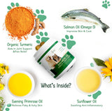 WNz Health Omega 3 Skin and Coat Chews for Dogs 55 Masticables