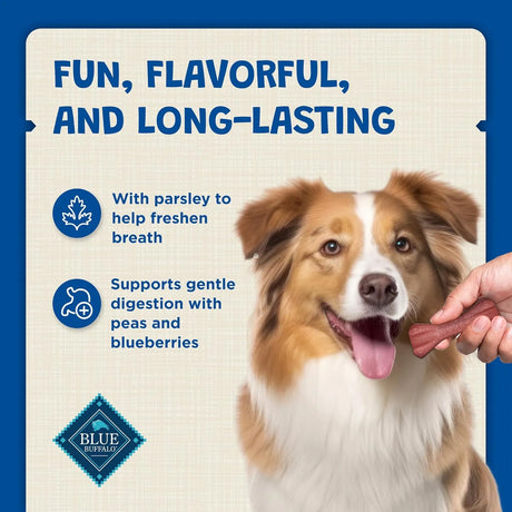 BLUE BUFFALO - Blue Buffalo Dental Bones Mini Natural Dental Chew Dog Treats 44 Piezas - The Red Vitamin MX - Cuidado Dental Para Perros - {{ shop.shopifyCountryName }}