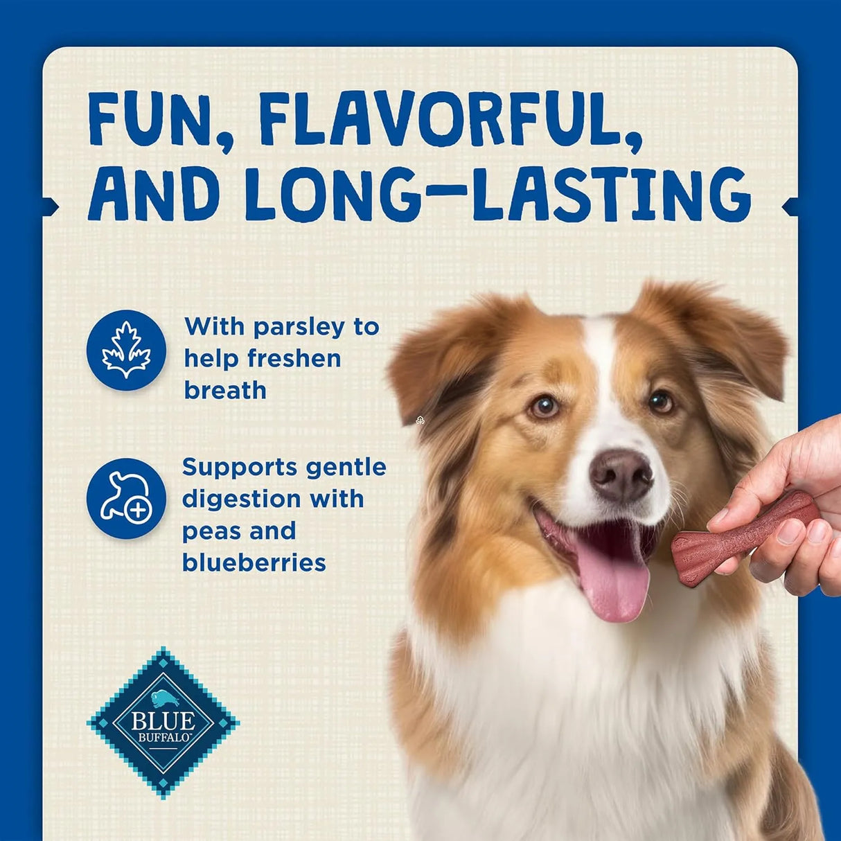 BLUE BUFFALO - Blue Buffalo Dental Bones for Large Dogs 50 lbs. & Above 17 Piezas - The Red Vitamin MX - Cuidado Dental Para Perros - {{ shop.shopifyCountryName }}