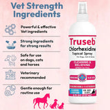 TRUSEB - Truseb Topical Ketoconazole and Chlorhexidine Spray for Dogs 8 Fl.Oz. 2 Pack - The Red Vitamin MX - Remedios Para La Picazón De Perros - {{ shop.shopifyCountryName }}