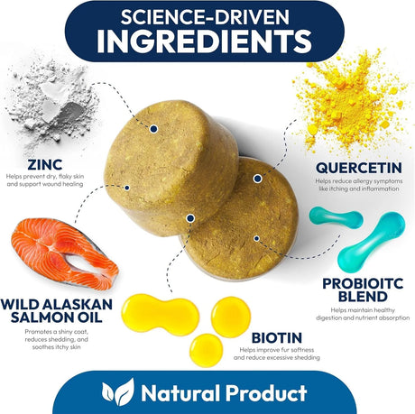 PETSOLOGY - Petsology Omega 3 Fish Oil for Dogs 170 Masticables - The Red Vitamin MX - Aceite De Pescado Para Perros - {{ shop.shopifyCountryName }}