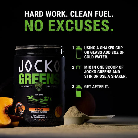 JOCKO FUEL - Jocko Fuel Daily Greens Powder 30 Servicios Coconut/Pineapple 306Gr. - The Red Vitamin MX - Suplementos Alimenticios - {{ shop.shopifyCountryName }}