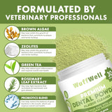WUFFWELL - WuffWell Dog Teeth Cleaning Powder with Added Probiotics 130Gr. - The Red Vitamin MX - Cuidado Dental Para Perros - {{ shop.shopifyCountryName }}
