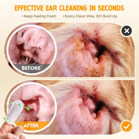 NEENCE - NEENCE Ear Finger Wipes for Dogs & Cats Coconut Scent 60 Toallitas - The Red Vitamin MX - Cuidado Del Oído De Perros - {{ shop.shopifyCountryName }}