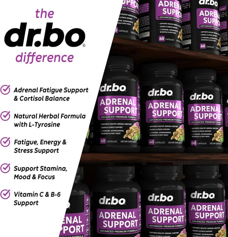 DR. BO - DR. BO Adrenal Support 60 Capsulas - The Red Vitamin MX - Suplementos Alimenticios - {{ shop.shopifyCountryName }}