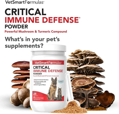 VETSMART FORMULAS - VetSmart Formulas Critical Immune Defense for Dogs & Cats 180Gr. - The Red Vitamin MX - Suplementos Herbales Para Perros - {{ shop.shopifyCountryName }}