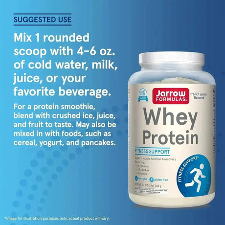 JARROW FORMULAS - Jarrow Formulas Whey Protein Vanilla 908Gr. - The Red Vitamin MX - Suplementos Alimenticios - {{ shop.shopifyCountryName }}