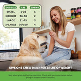 Pet Honesty Dog Scoot Stopper Complete Anal Gland Support 90 Masticables