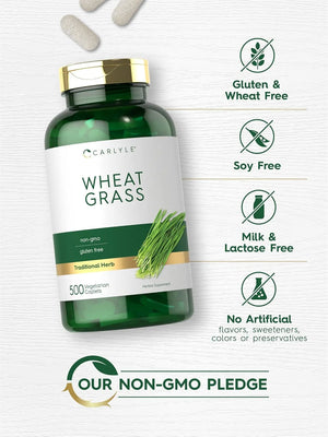 CARLYLE - Carlyle Wheat Grass 500 Tabletas - The Red Vitamin MX - Suplementos Alimenticios - {{ shop.shopifyCountryName }}