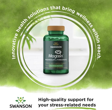 SWANSON - Swanson Magnesium L-Threonate 90 Capsulas 2 Pack - The Red Vitamin MX - Suplementos Alimenticios - {{ shop.shopifyCountryName }}