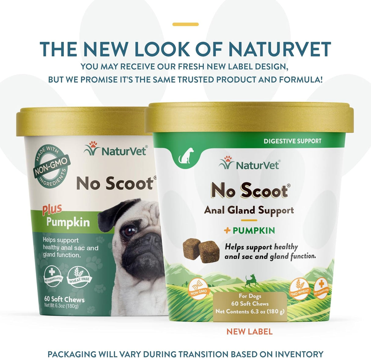 NaturVet No Scoot for Dogs 60 Masticables