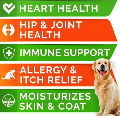 STRELLALAB - StrellaLab Omega 3 Fish Oil Pills for Dogs 180 Capsulas - The Red Vitamin MX - Aceite De Pescado Para Perros - {{ shop.shopifyCountryName }}