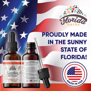 FLORIDA HERBS - Florida Herbs Cayenne Tincture Extract 2 Fl.Oz. - The Red Vitamin MX - Suplementos Alimenticios - {{ shop.shopifyCountryName }}