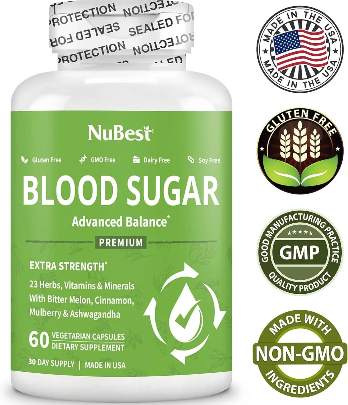 NUBEST - NuBest Blood Sugar 60 Capsulas - The Red Vitamin MX - Suplementos Alimenticios - {{ shop.shopifyCountryName }}