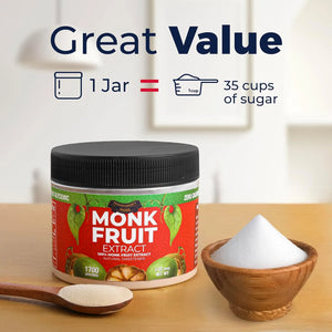 TRANSPARENCY FOODS - Transparency Foods 100% Monk Fruit Extract 85Gr. - The Red Vitamin MX - Suplementos Alimenticios - {{ shop.shopifyCountryName }}