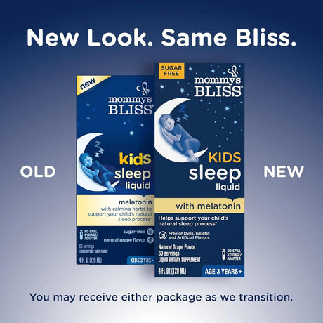 MOMMY'S BLISS - Mommy's Bliss Kids Sleep Liquid with Melatonin & Calming Herbs 4 Fl.Oz. - The Red Vitamin MX - Suplementos Alimenticios - {{ shop.shopifyCountryName }}