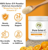 Wholistic Pet Organics Pure Ester-C Powder for Dogs 113Gr.