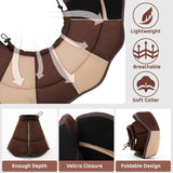 SUNFURA Dog Cone BROWN MEDIUM