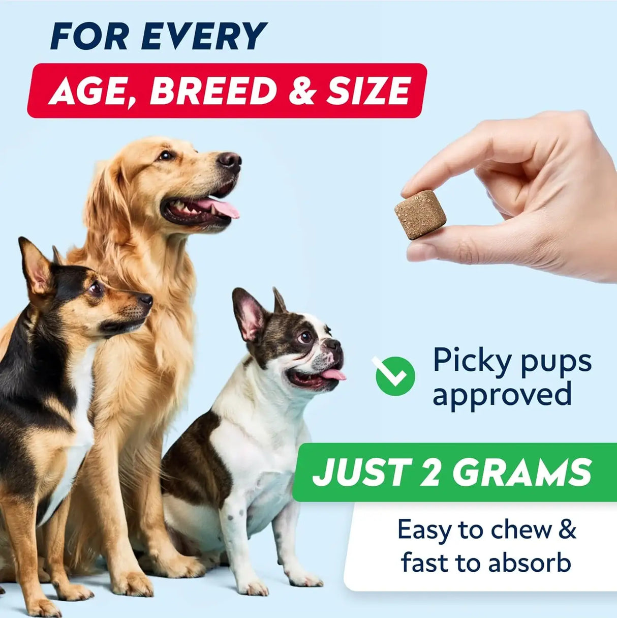 STRELLALAB - STRELLALAB Green Grass Dog Chews 120 Masticables - The Red Vitamin MX - Salud De Tracto Urinario Para Perros - {{ shop.shopifyCountryName }}