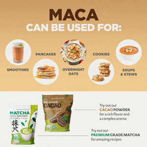 NATURALEBIO - NaturaleBio Maca Powder Organic 227Gr. - The Red Vitamin MX - Suplementos Alimenticios - {{ shop.shopifyCountryName }}