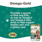 NATURVET - NaturVet Omega-Gold Plus Salmon Oil 180 Masticables - The Red Vitamin MX - Aceite De Pescado Para Perros - {{ shop.shopifyCountryName }}