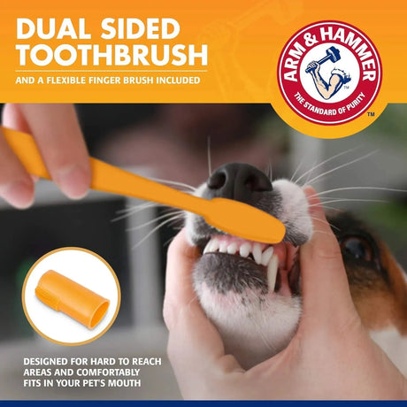 ARM & HAMMER - Arm & Hammer for Pets Tartar Control Kit for Dogs 2.5 Oz. - The Red Vitamin MX - Cuidado Dental Para Perros - {{ shop.shopifyCountryName }}