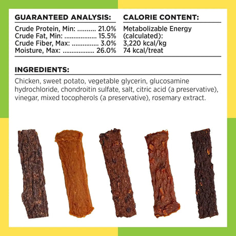 BIXBI - BIXBI Hip & Joint Support Chicken Jerky Dog Treats 340Gr. - The Red Vitamin MX - Cuidado De Cadera Y Articulaciones Para Perros - {{ shop.shopifyCountryName }}