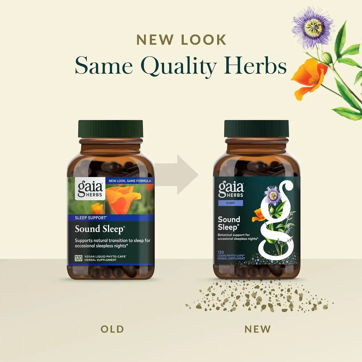 GAIA HERBS - Gaia Herbs Sound Sleep 120 Capsulas - The Red Vitamin MX - Suplementos Alimenticios - {{ shop.shopifyCountryName }}