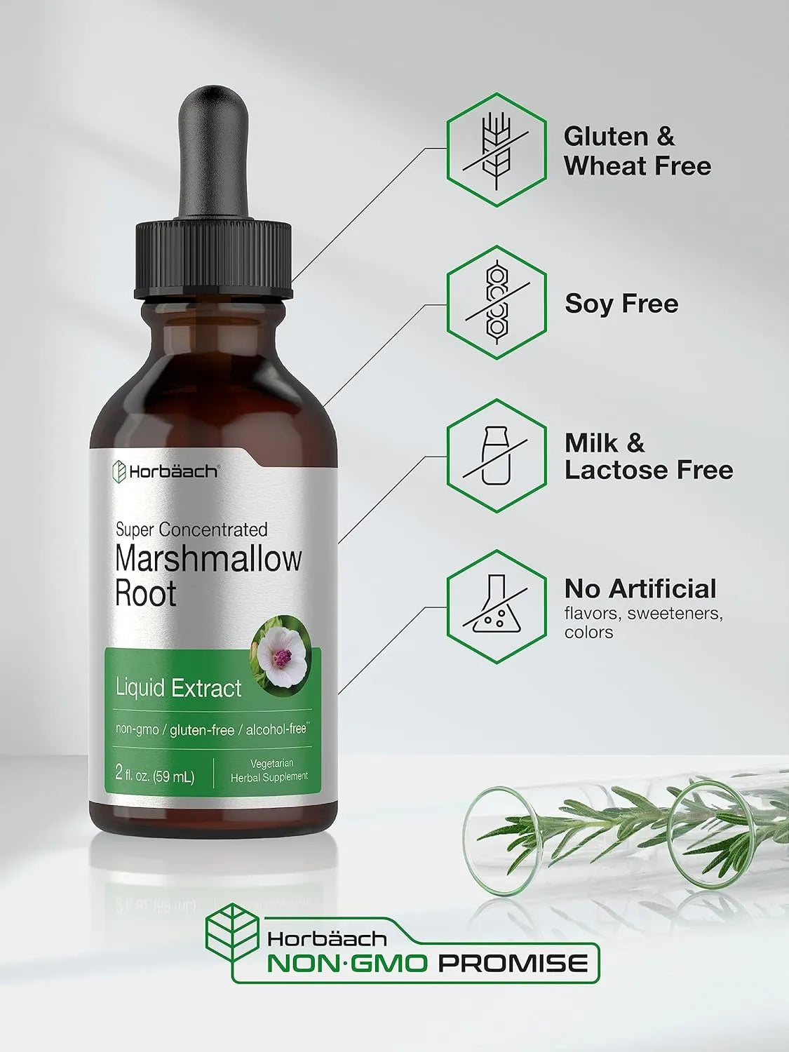 HORBAACH - Horbaach Marshmallow Root Extract Tincture 2 Fl.Oz. - The Red Vitamin MX - Suplementos Alimenticios - {{ shop.shopifyCountryName }}