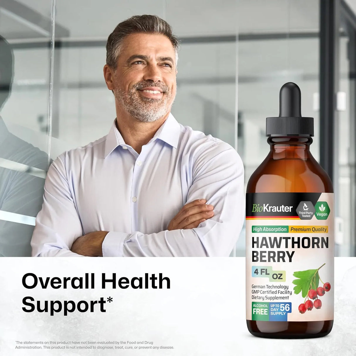 BIOKRAUTER - BIO KRAUTER Hawthorn Berry Extract 4 Fl.Oz. - The Red Vitamin MX - Suplementos Alimenticios - {{ shop.shopifyCountryName }}