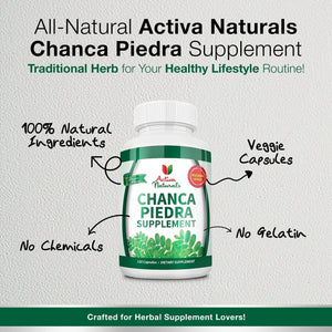 ACTIVA NATURALS - Activa Naturals Chanca Piedra with Phyllanthus Niruri Herb Extract 120 Capsulas - The Red Vitamin MX - Suplementos Alimenticios - {{ shop.shopifyCountryName }}