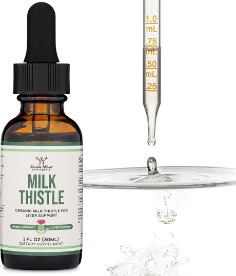 DOUBLE WOOD SUPPLEMENTS - Double Wood Supplements Milk Thistle 1 Fl.Oz. - The Red Vitamin MX - Suplementos Alimenticios - {{ shop.shopifyCountryName }}