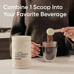 SPORTS RESEARCH - Sports Research­ Organic Collagen Peptides Dark Chocolate 30 Servicios 480Gr. - The Red Vitamin MX - Suplementos Alimenticios - {{ shop.shopifyCountryName }}