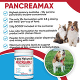 Doggy Naturals PancreaMax 10x Pancreatic Enzymes for Dogs and Cats 340Gr.