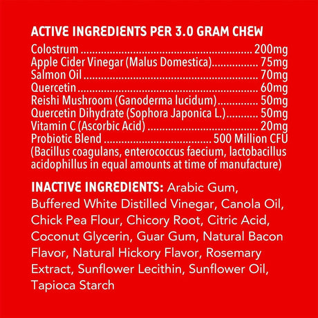 IHEARTDOGS - iHeartDogs Allergy & Itch Relief for Dogs 90 Masticables - The Red Vitamin MX - Remedios Para La Picazón De Perros - {{ shop.shopifyCountryName }}