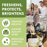 WUFFWELL - WuffWell Dog Teeth Cleaning Powder with Added Probiotics 130Gr. - The Red Vitamin MX - Cuidado Dental Para Perros - {{ shop.shopifyCountryName }}