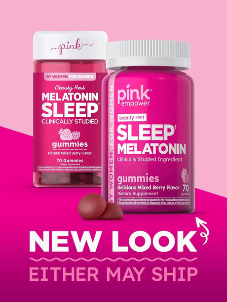 PINK - PINK Melatonin Gummies 10Mg. 70 Gomitas - The Red Vitamin MX - Suplementos Alimenticios - {{ shop.shopifyCountryName }}