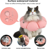 H HIDREAM Cat Cone Collar Pink Flower Medium